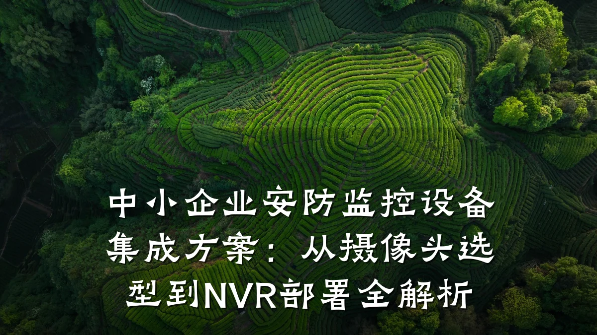 中小企业安防监控设备集成方案：从摄像头选型到NVR部署全解析