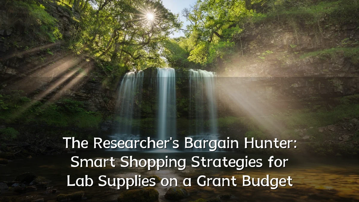 The Researcher's Bargain Hunter: Smart Shopping Strategies for Lab Supplies on a Grant Budget