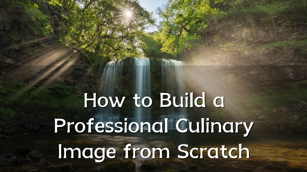How to Build a Professional Culinary Image from Scratch