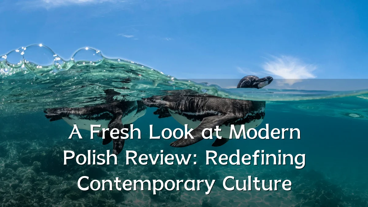 A Fresh Look at Modern Polish Review: Redefining Contemporary Culture