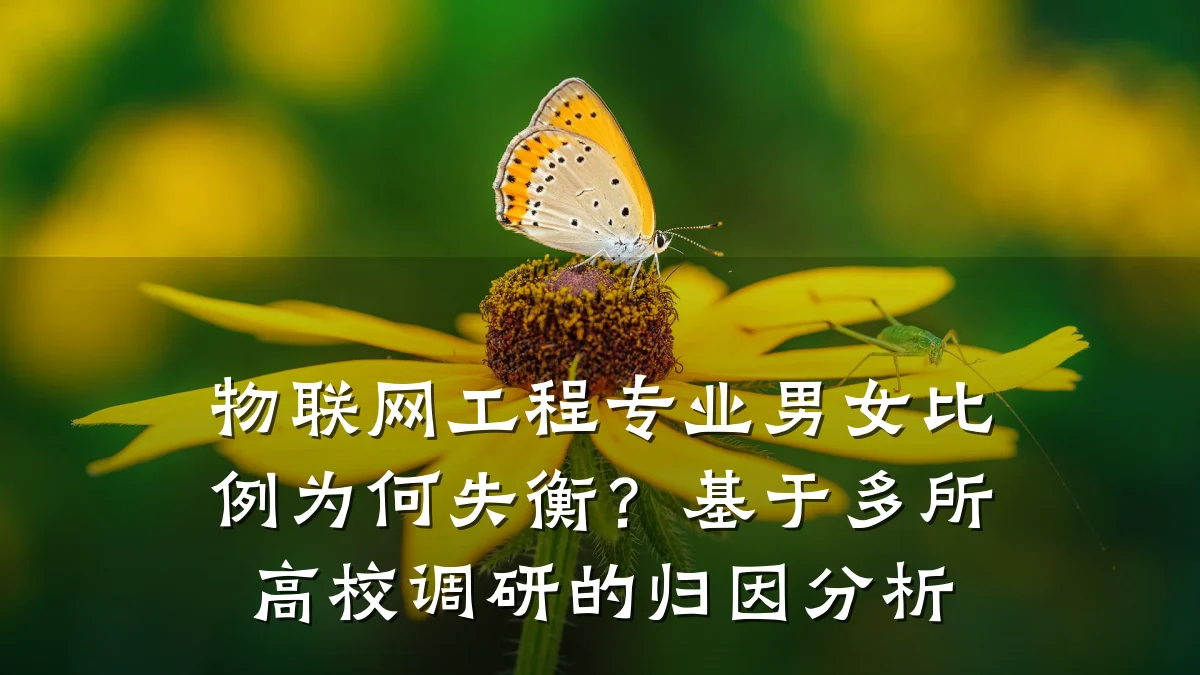 物联网工程专业男女比例为何失衡？基于多所高校调研的归因分析