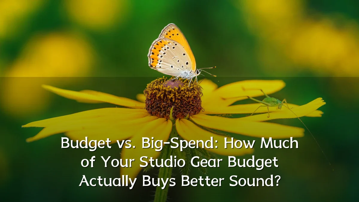 Budget vs. Big-Spend: How Much of Your Studio Gear Budget Actually Buys Better Sound?